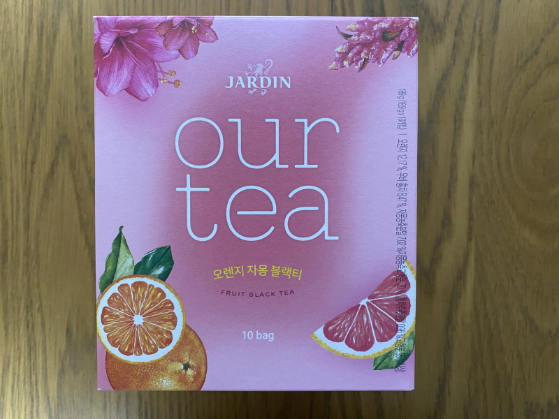  JARDIN OUR TEA 오렌지 자몽 블랙티 (내돈내산)