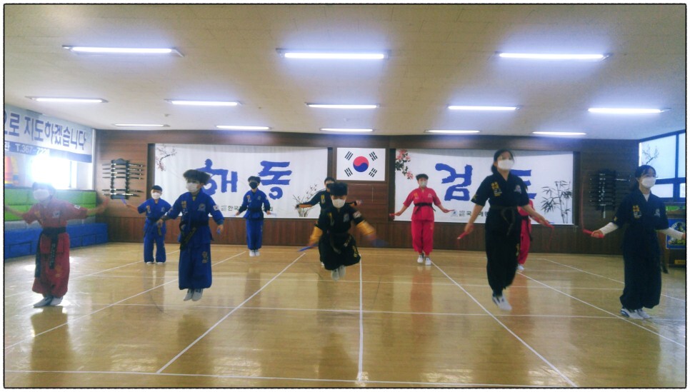  해동검도 수련일지, 2022년 1월 28일(금)