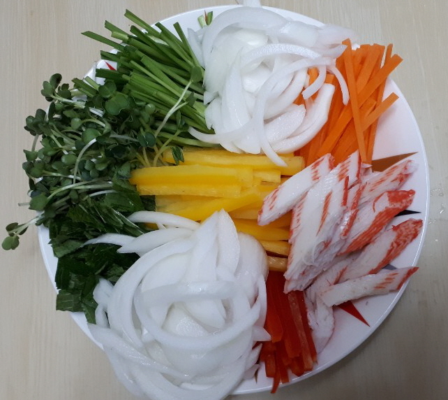  월남쌈 만들기 훈제오리로 맛있게 싸먹자
