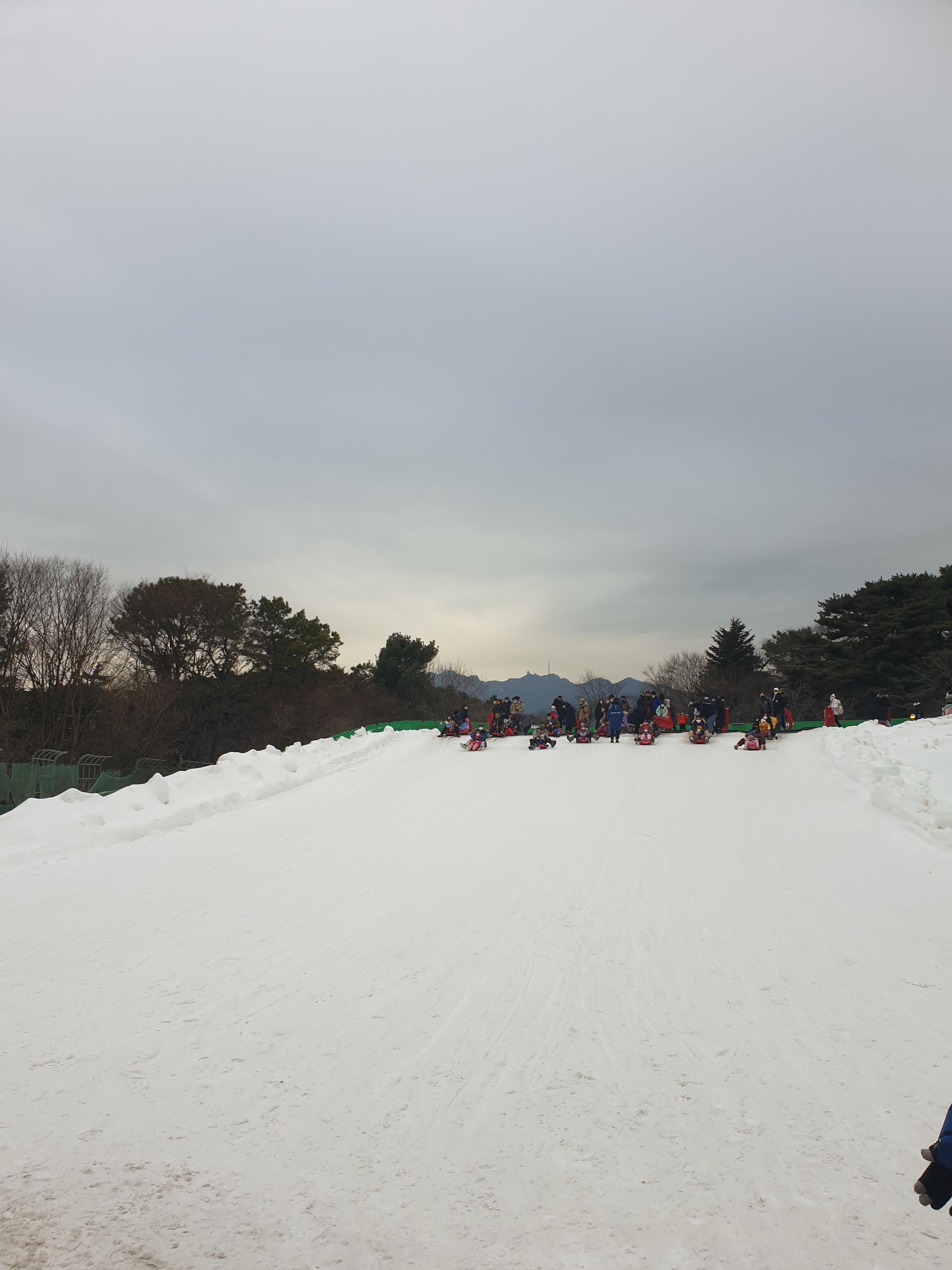  서울랜드 라바눈썰매장
