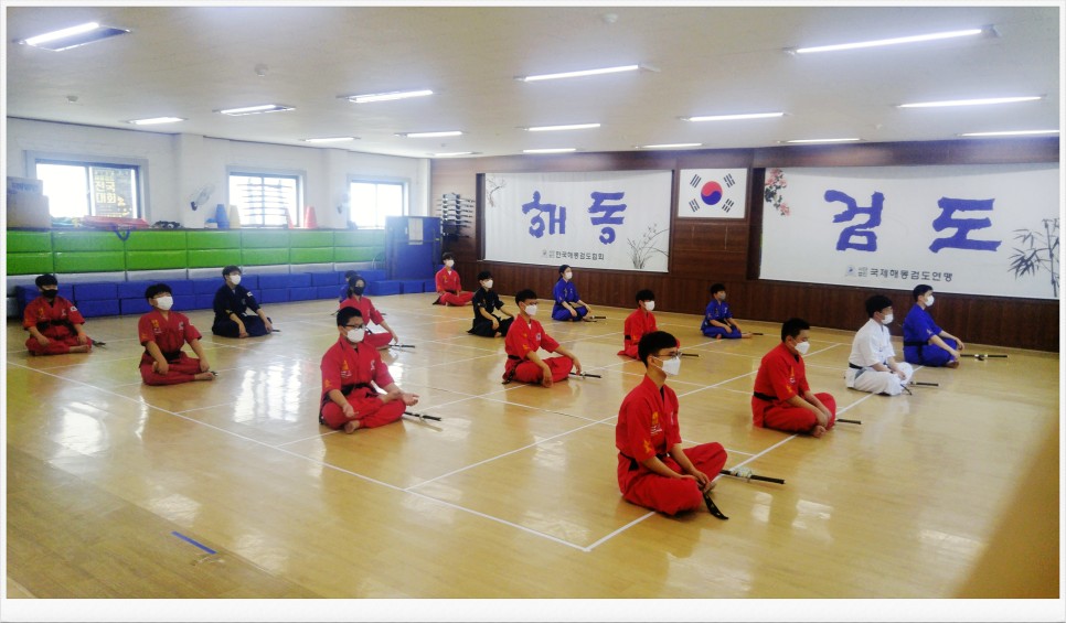  해동검도 염주검도관, 2021년 6월 19일 주말특별수련일지
