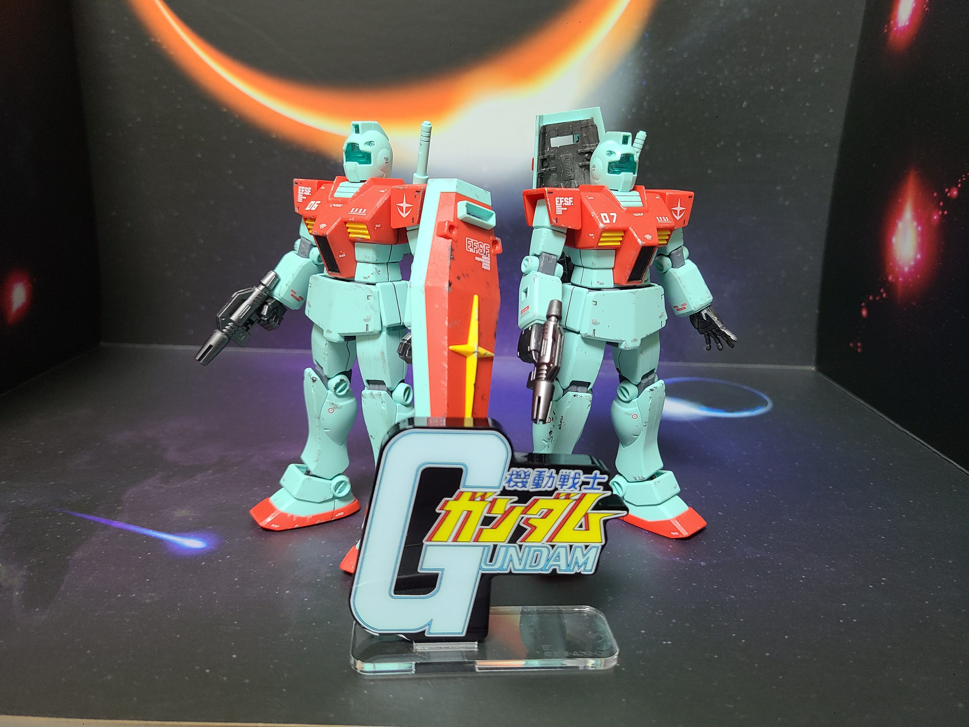  HG)RGM-79 짐'GM' 연방의폭죽-2