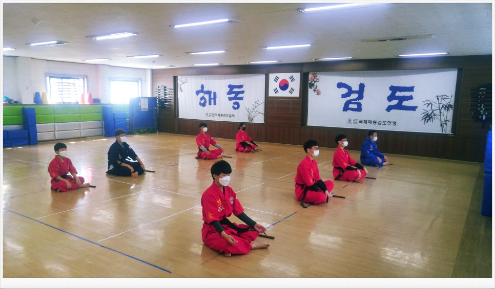  해동검도 염주검도관 - 2021년 4월 10일, 주말특별수련일지