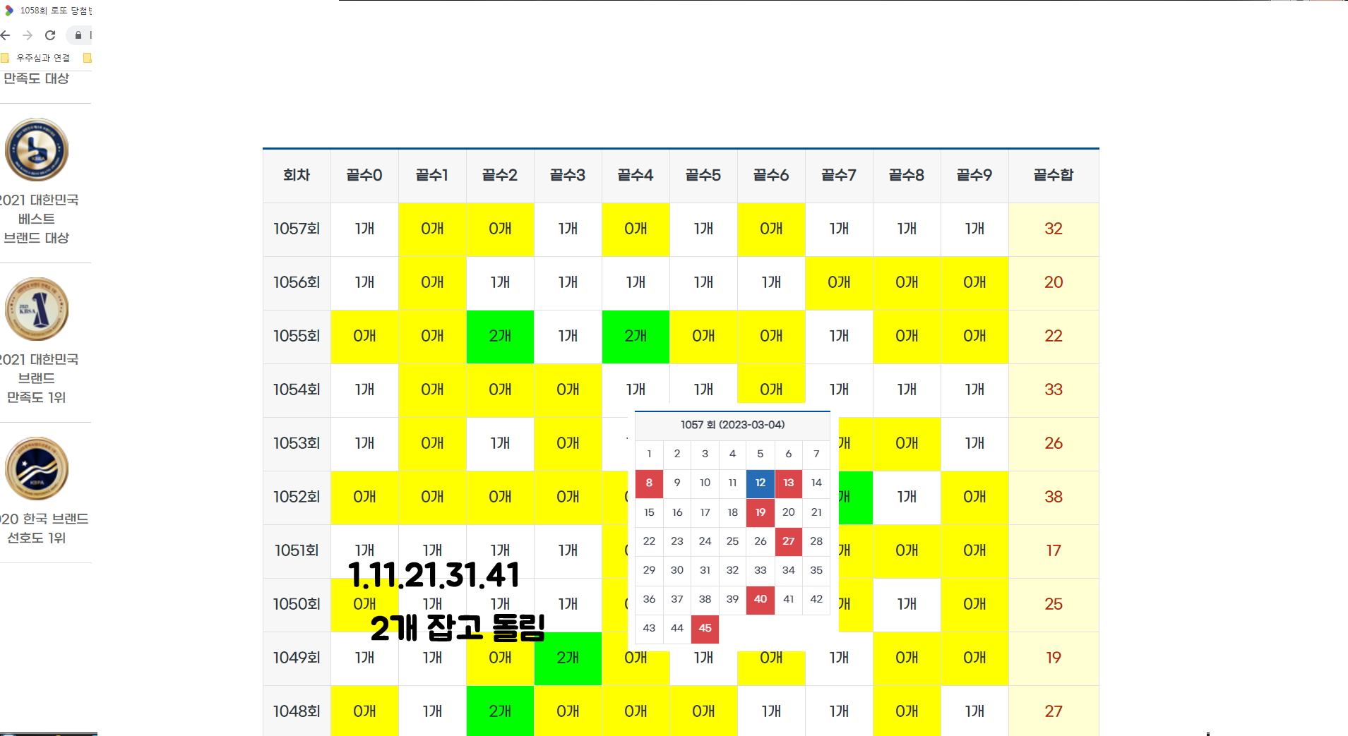  1058회 로또 2등 103개(J슈퍼)  당첨금6백대 따윈 필요없다.1등 당첨을 원한다.최소 20억 당첨 번호 공개 .