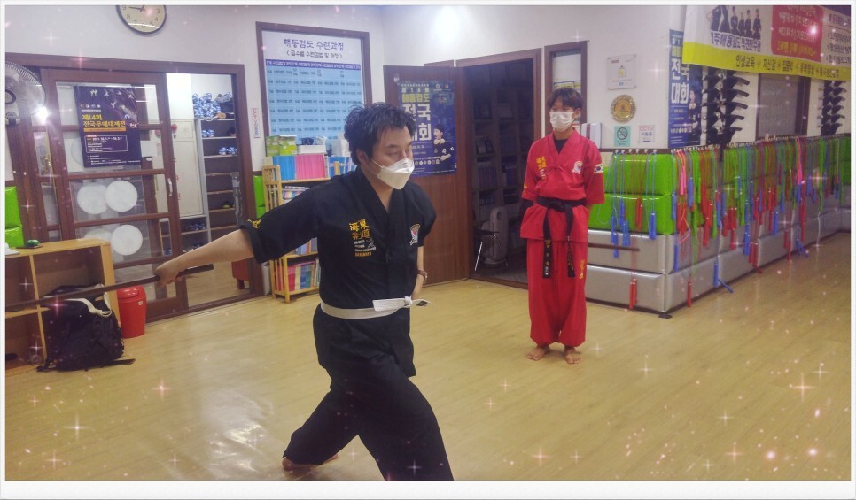  2021년 9월 23일, 해동검도 염주검도관 수련일지