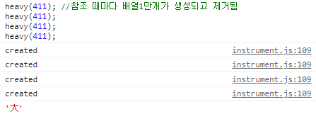  JS 클로저 6편 - 클로저 사용 이유(메모리 절약 & 캡슐화)와 호이스팅