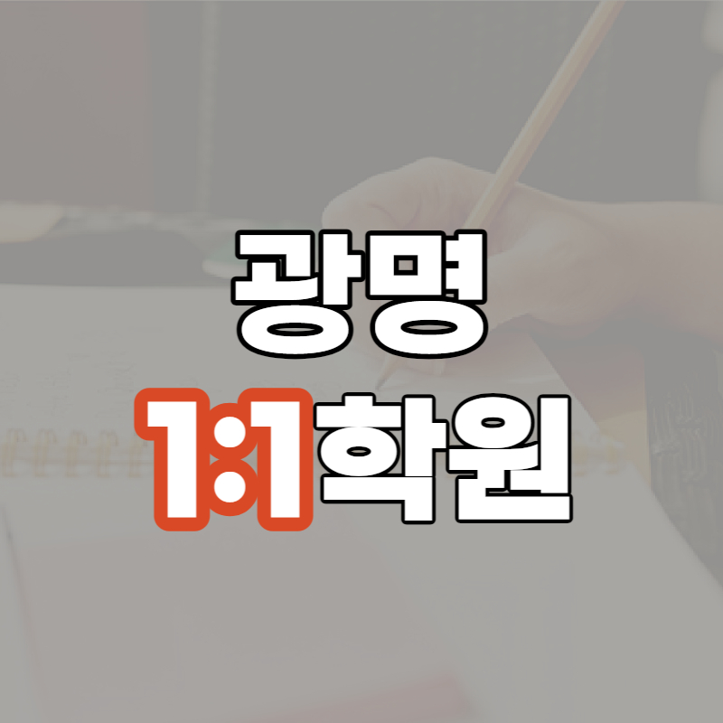  광명 일대일 수학전문 단과학원 고3수능 내신준비 석수동 일직동 하안동 시흥동