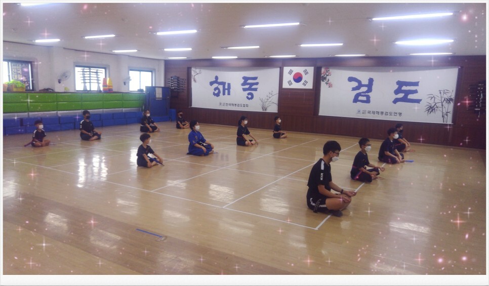  2021년 8월 24일, 해동검도 염주검도관 수련일지