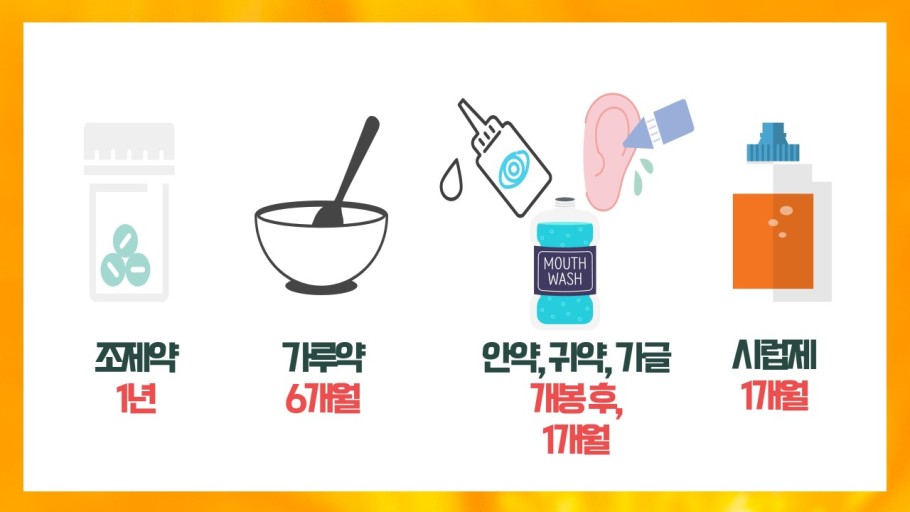  약 유통기한