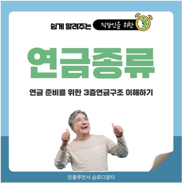  개인연금준비를 위한 연금 종류와 구조 이해하기 !