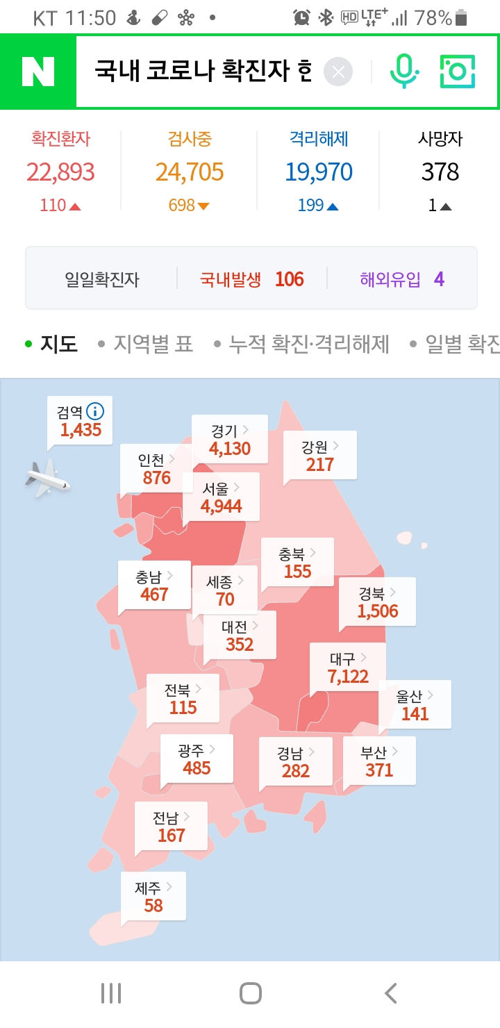  9월 19일(토) 신종코로나19