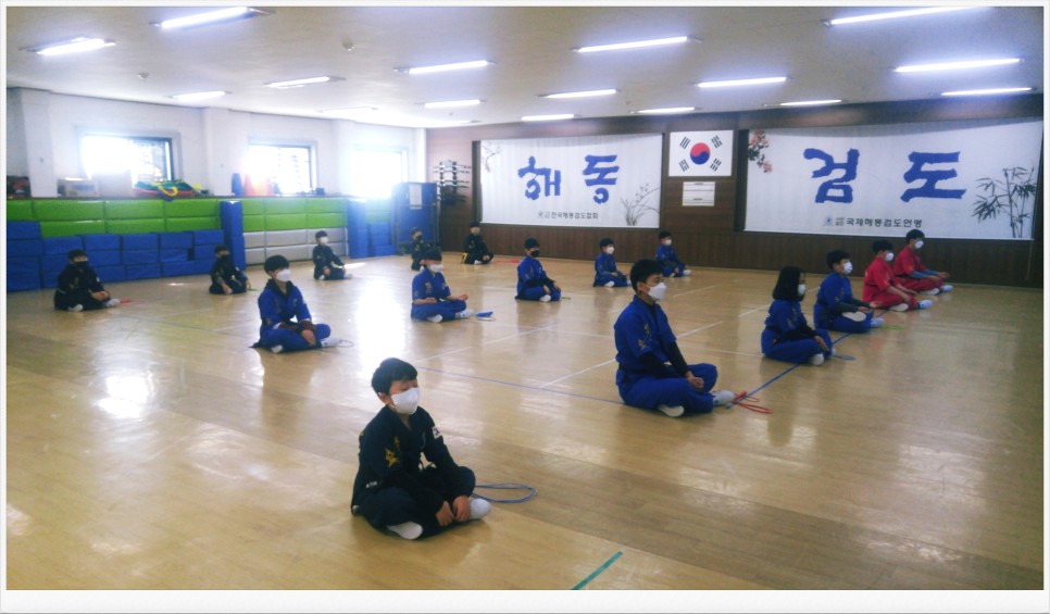 해동검도 염주검도관 - 2021년 2월 4일, 수련일지
