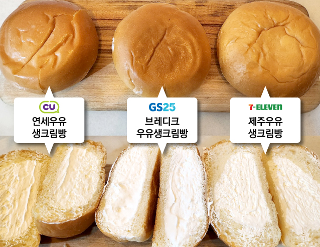  [편의점 생크림빵] 동물성, 식물성 생크림 차이 비교