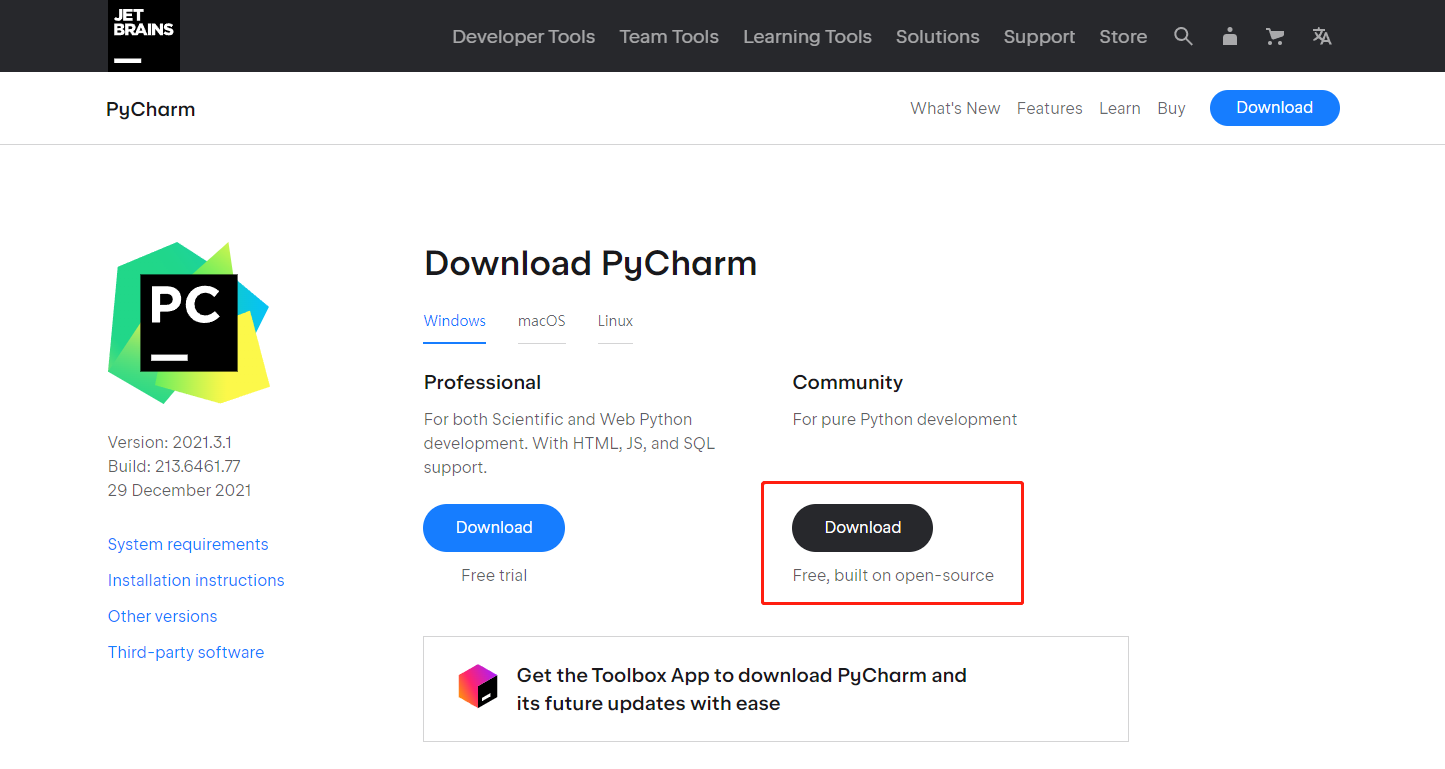  파이참(PYCHARM) 설치 하기~~!!