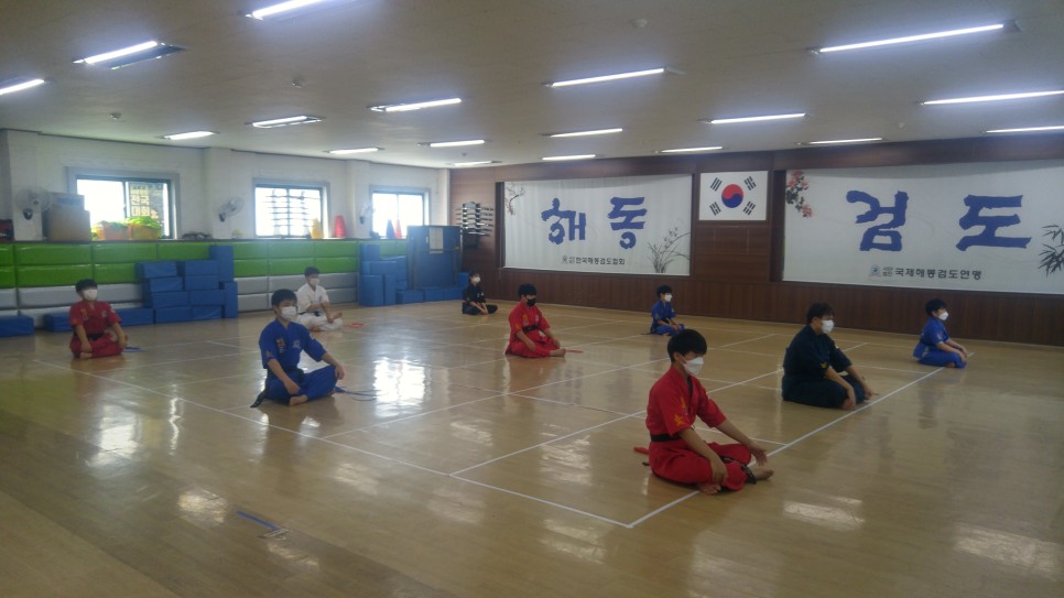  해동검도 염주검도관, 2021년 7월 17일 주말특별수련일지