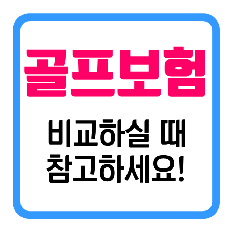  홀인원 골프보험비교 하실 때 알아두면 도움이 될 수 있는 선택 요령