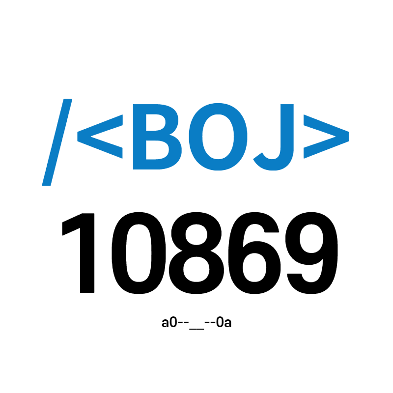 [BOJ] 10869번 - 사칙연산