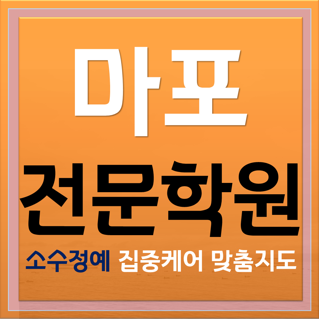  겨울방학 마포일대일학원 중등 고등 고1수학