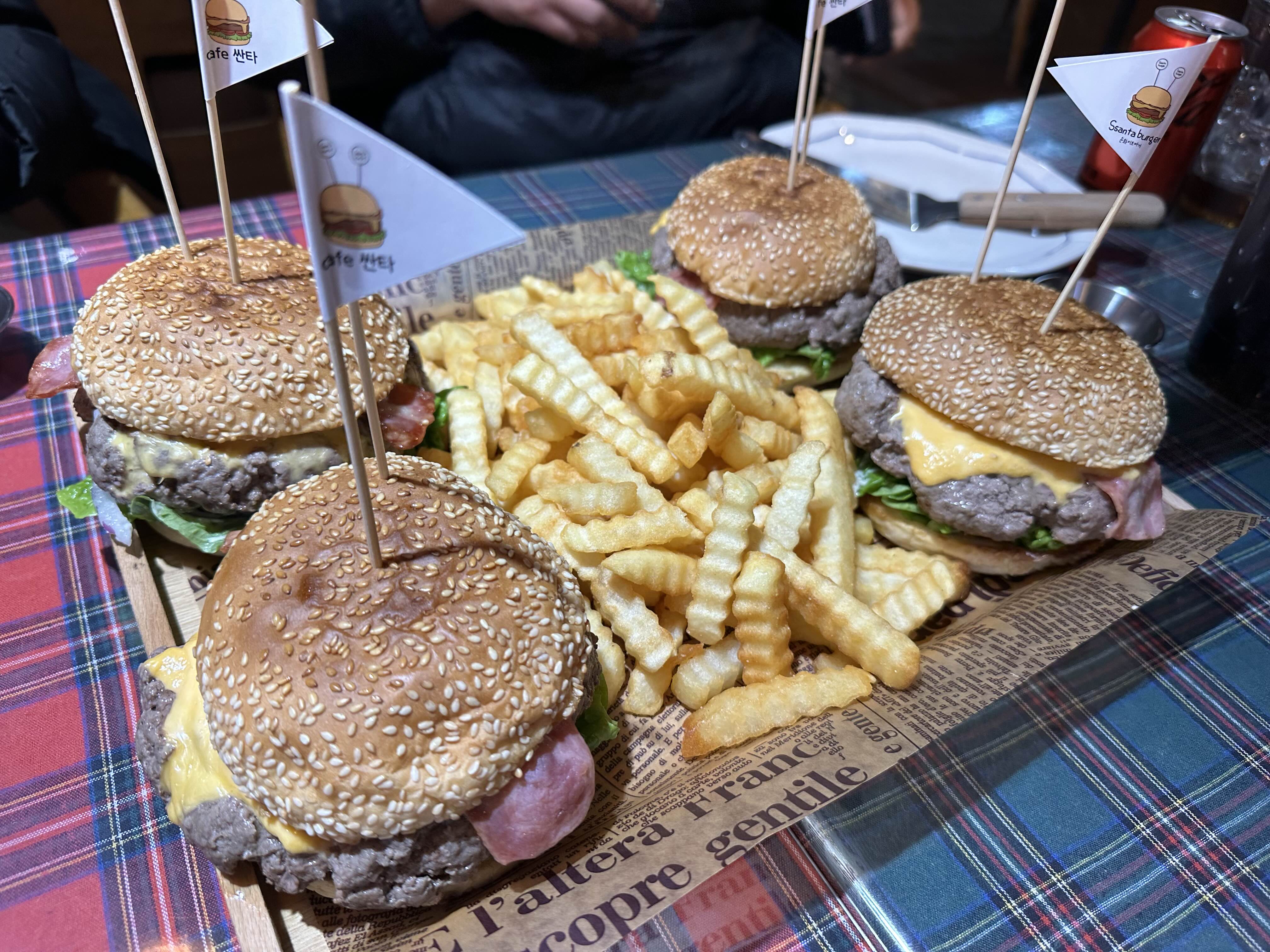  [평창/맛집]싼타 수제버거/휘닉스파크 맛집