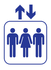 소방피난안내도 - 범례 아이콘 파일(엘리베이터, 비상구, 소화기, 화장실 등)