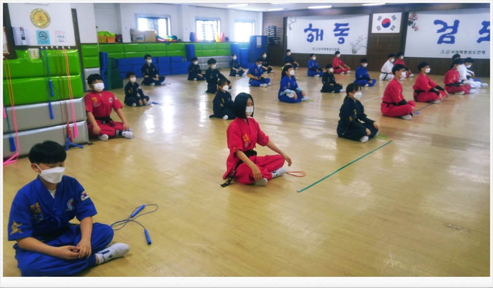  해동검도 염주검도관 - 2021년 3월 13일, 주말특별수련일지