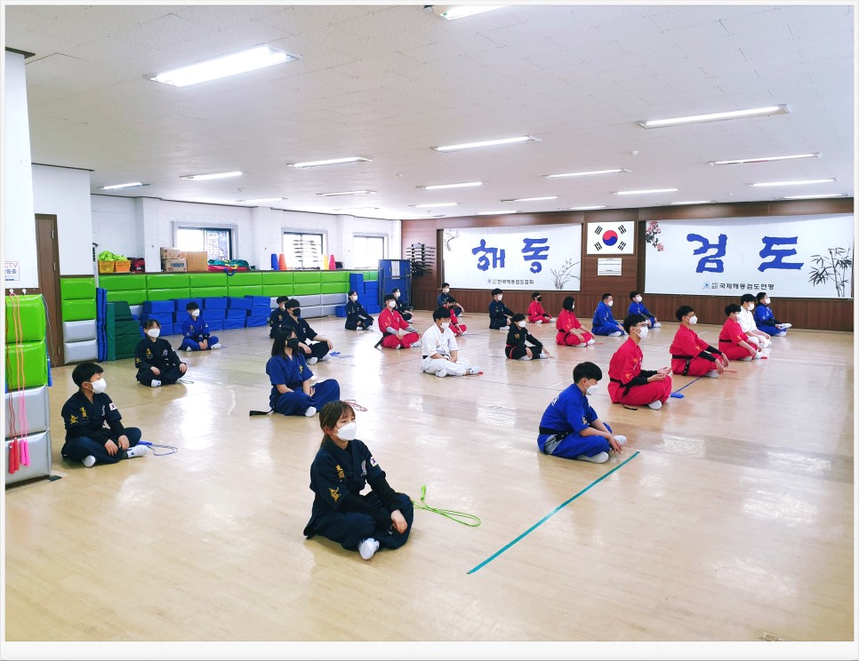  해동검도 염주검도관 - 2021년 3월 6일, 주말특별수련일지