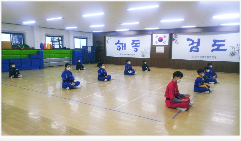  해동검도 염주검도관 - 2021년 1월 21일, 수련일지