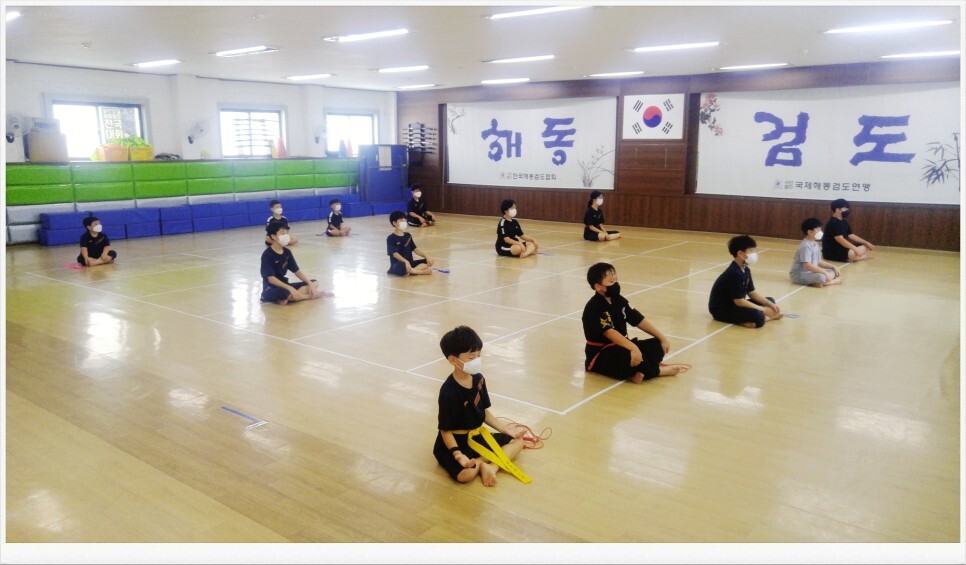  해동검도 염주검도관 - 2021년 8월 5일, 수련일지