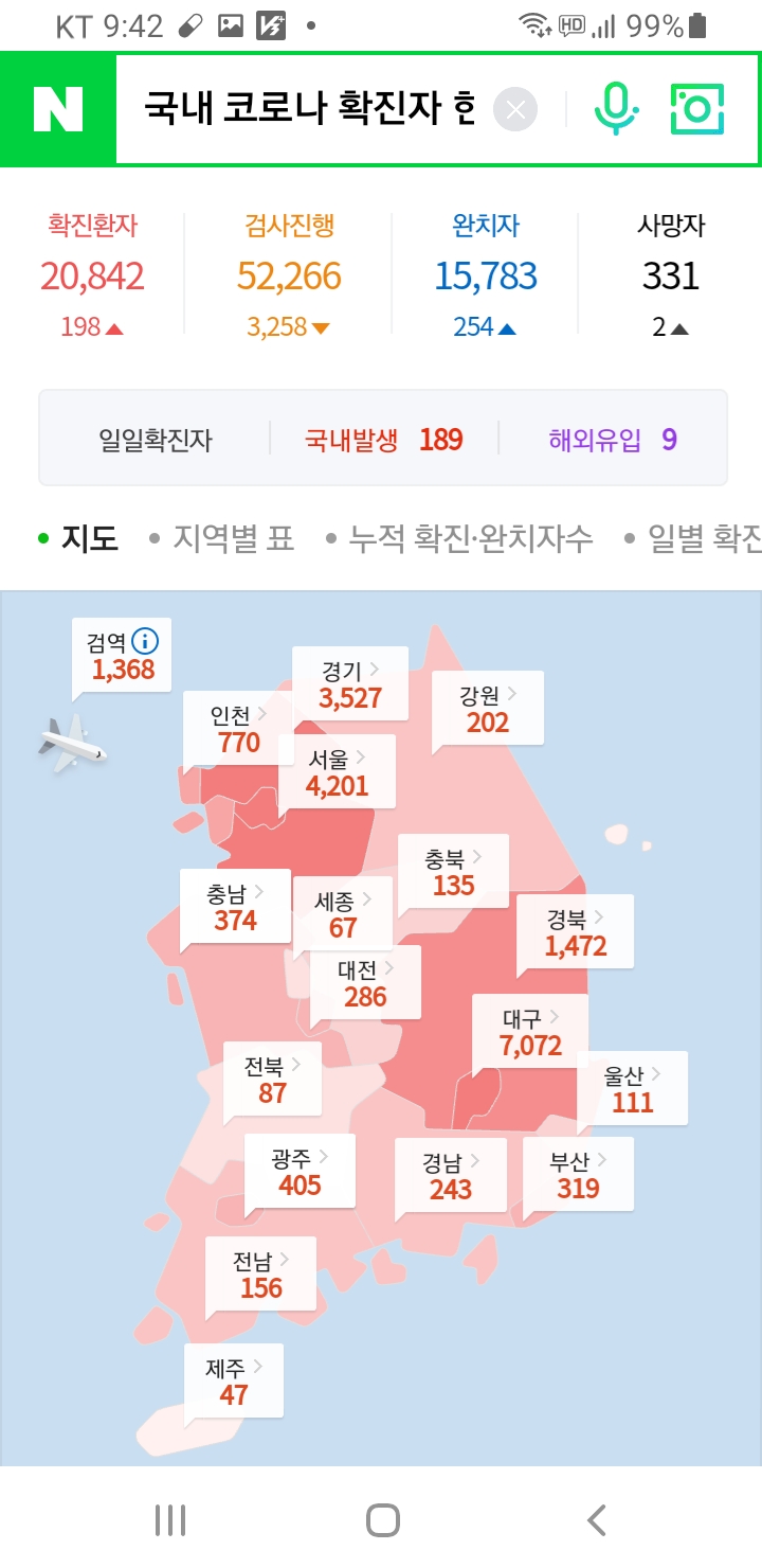  9월 4일(금) 신종코로나19
