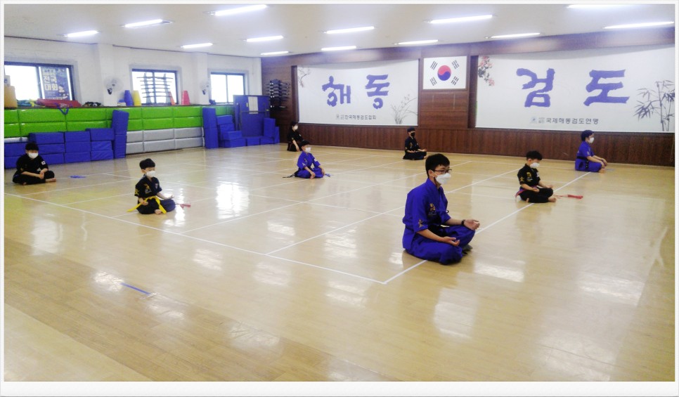  해동검도 염주검도관 - 2021년 6월 17일, 수련일지