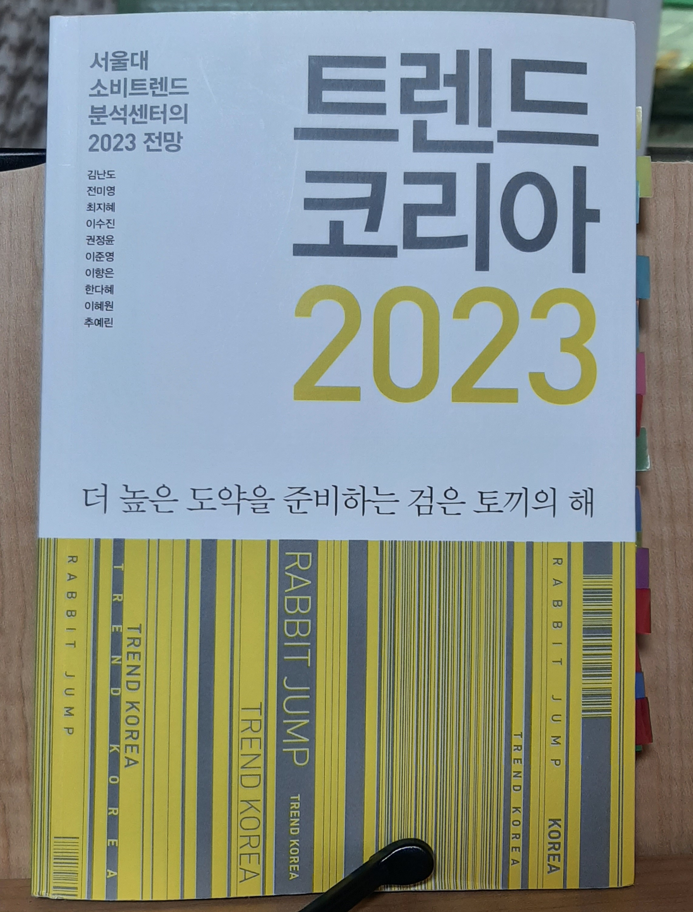  트렌드 코리아 2023 래빗 점프 RABBIT JUMP 리뷰 1