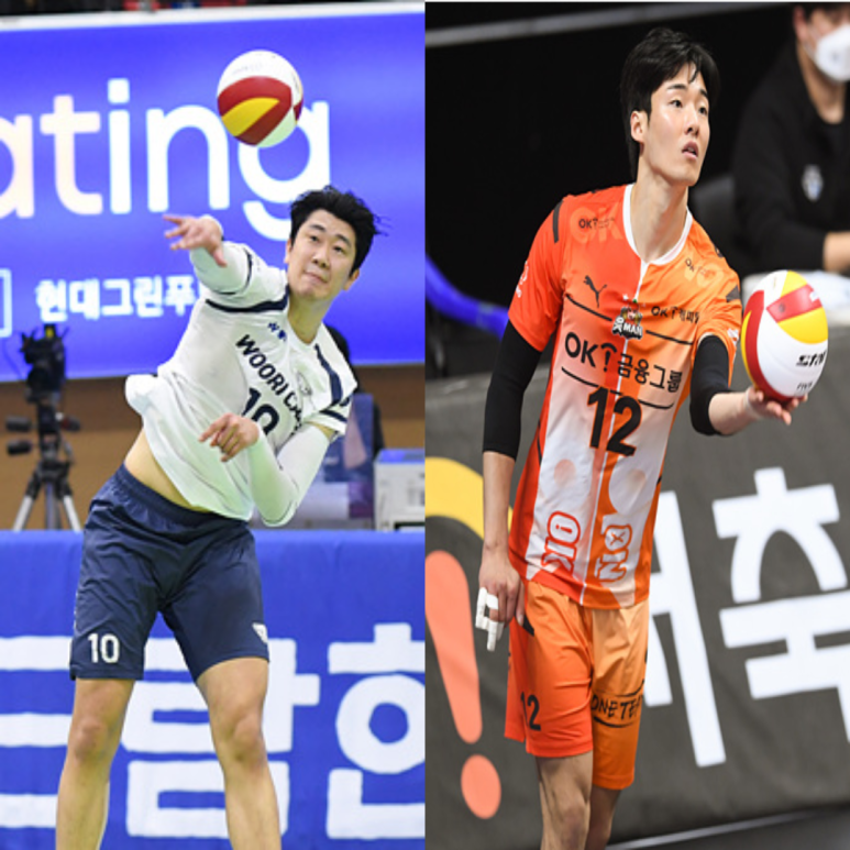  남자배구 우리카드 OK금융그룹 11월23일 경기예상(알렉스 나경복 하현용 레오 곽명우 조재성)