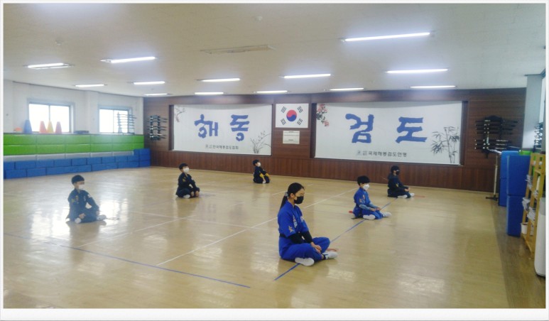 해동검도 염주검도관 - 2021년 1월 4일, 수련일지