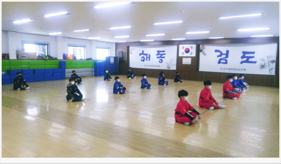  해동검도 염주검도관 - 2021년 2월 17일, 수련일지