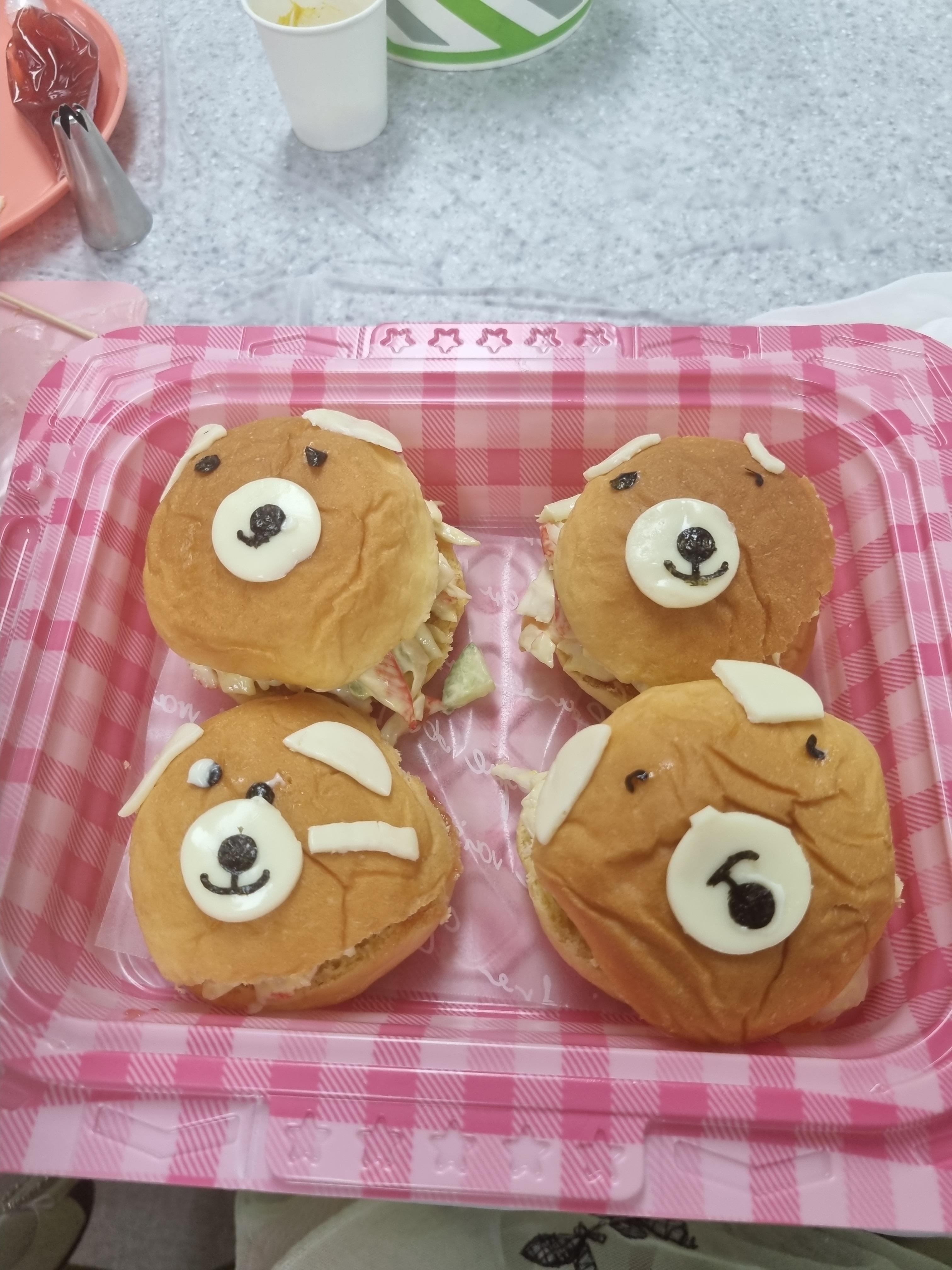  곰돌이 샌드위치