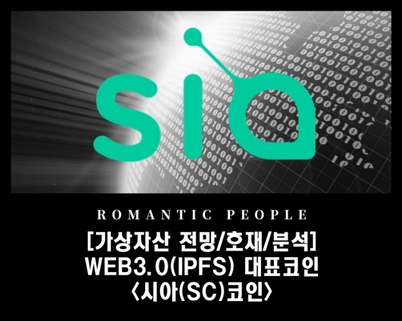  [암호화폐 정보] 업비트 상승 - WEB3.0(IPFS) [시아(SC)코인](feat.파일/람다/스토리지)