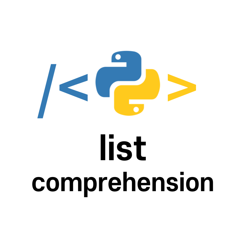 [Python] 리스트 함축(list comprehension)을 시작부터 끝까지 이해하여보자.