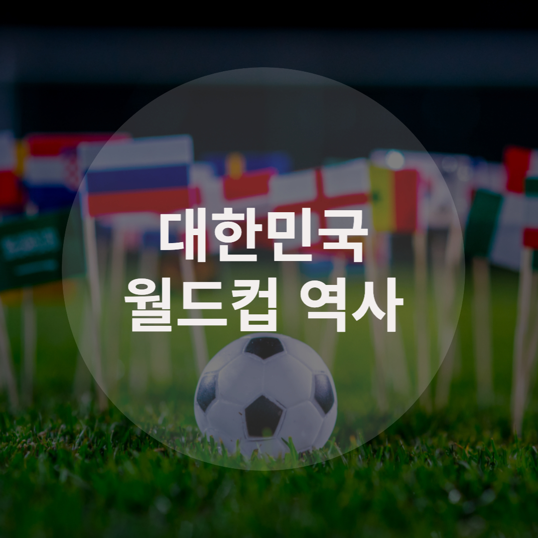 대한민국 월드컵 역사와 역대성적