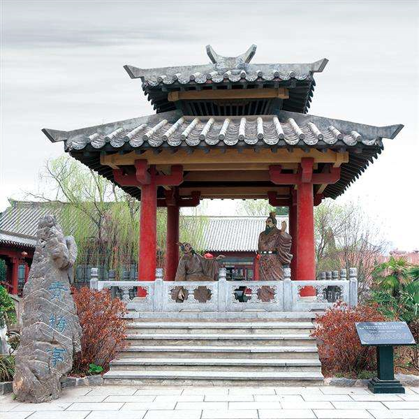 허창(쉬창)의 파릉교 관제묘와 청매원