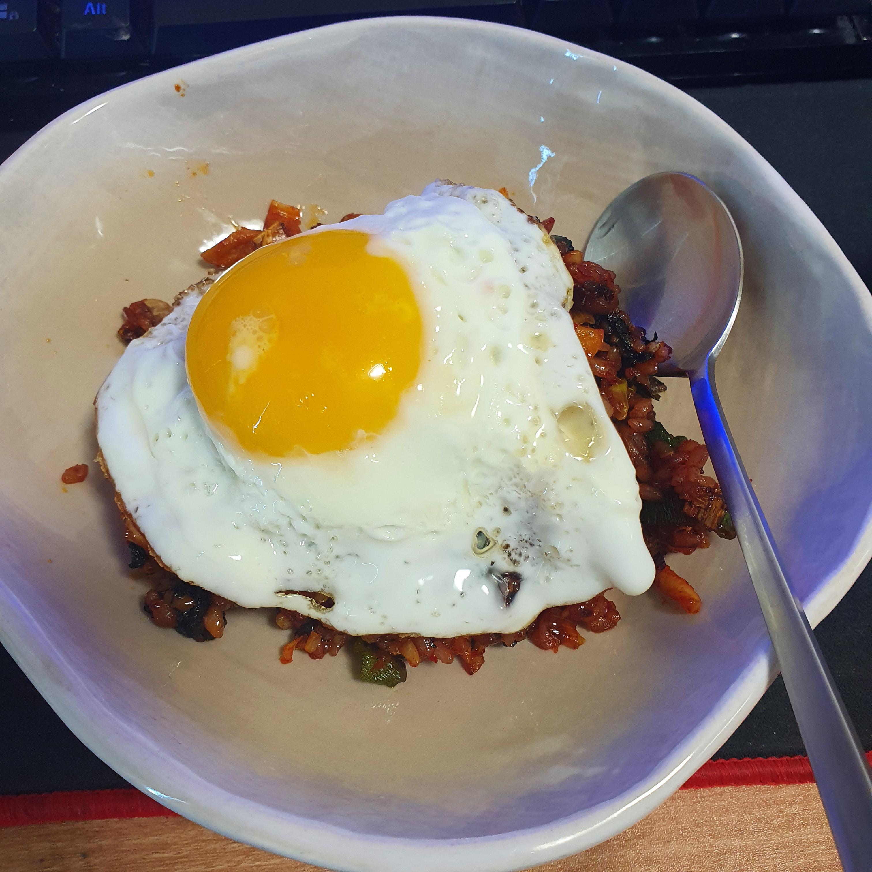  간단하게 만들어먹는 오징어젓갈볶음밥 레시피