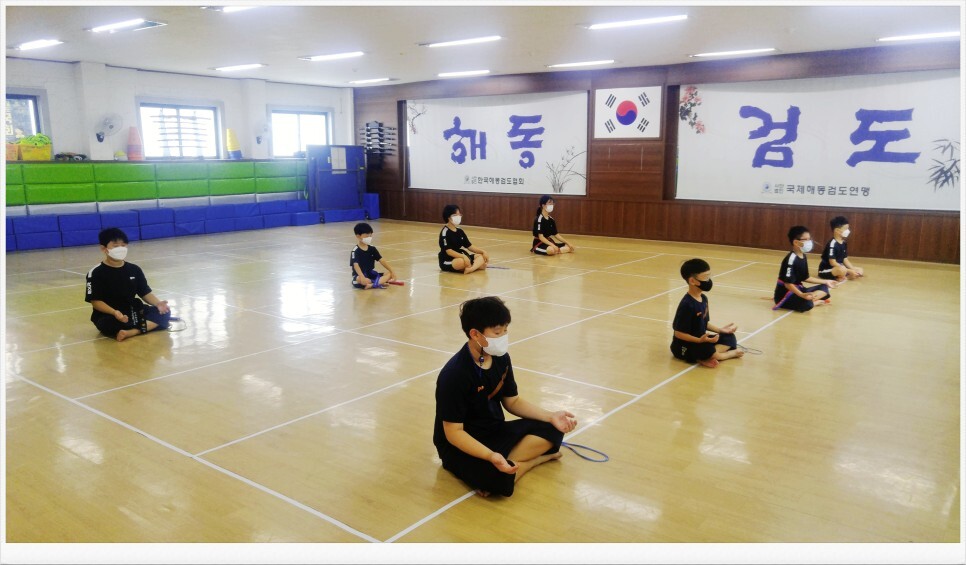  해동검도 염주검도관 - 2021년 8월 12일, 수련일지