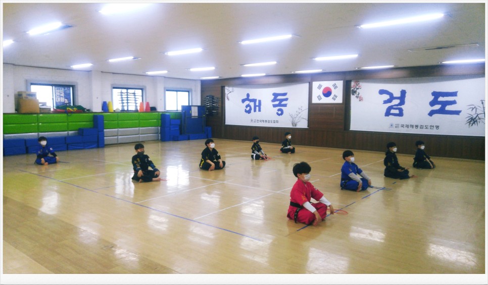  해동검도 염주검도관 - 2021년 4월 12일, 수련일지