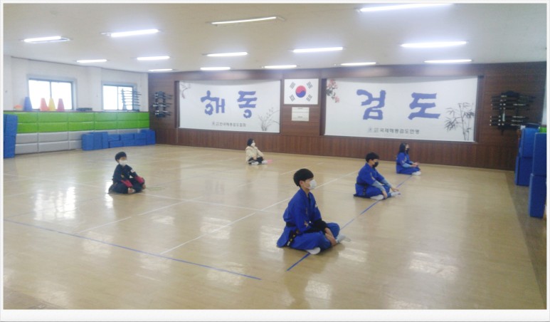  해동검도 염주검도관 - 2021년 1월 7일, 수련일지
