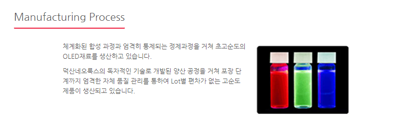  손담비도 풀매수한 올레드 관련주 : 덕산네오룩스(213420)