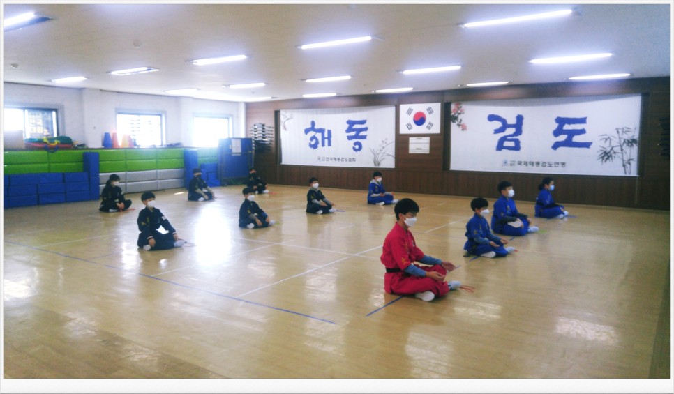  해동검도 염주검도관 - 2021년 2월 19일, 수련일지