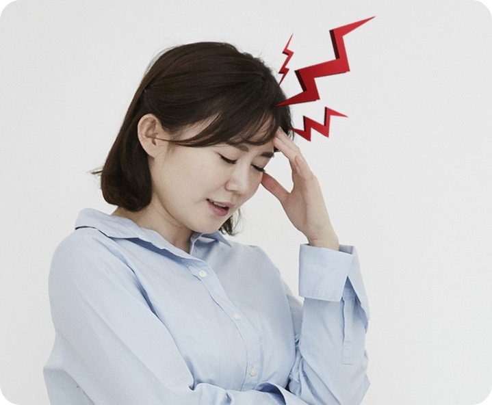  왼쪽머리가아플때. 왼쪽두통의 이유