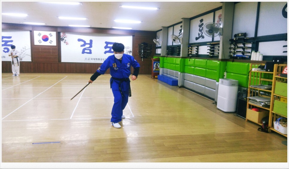  2021년 11월 11일(목), 해동검도 염주검도관 수련일지
