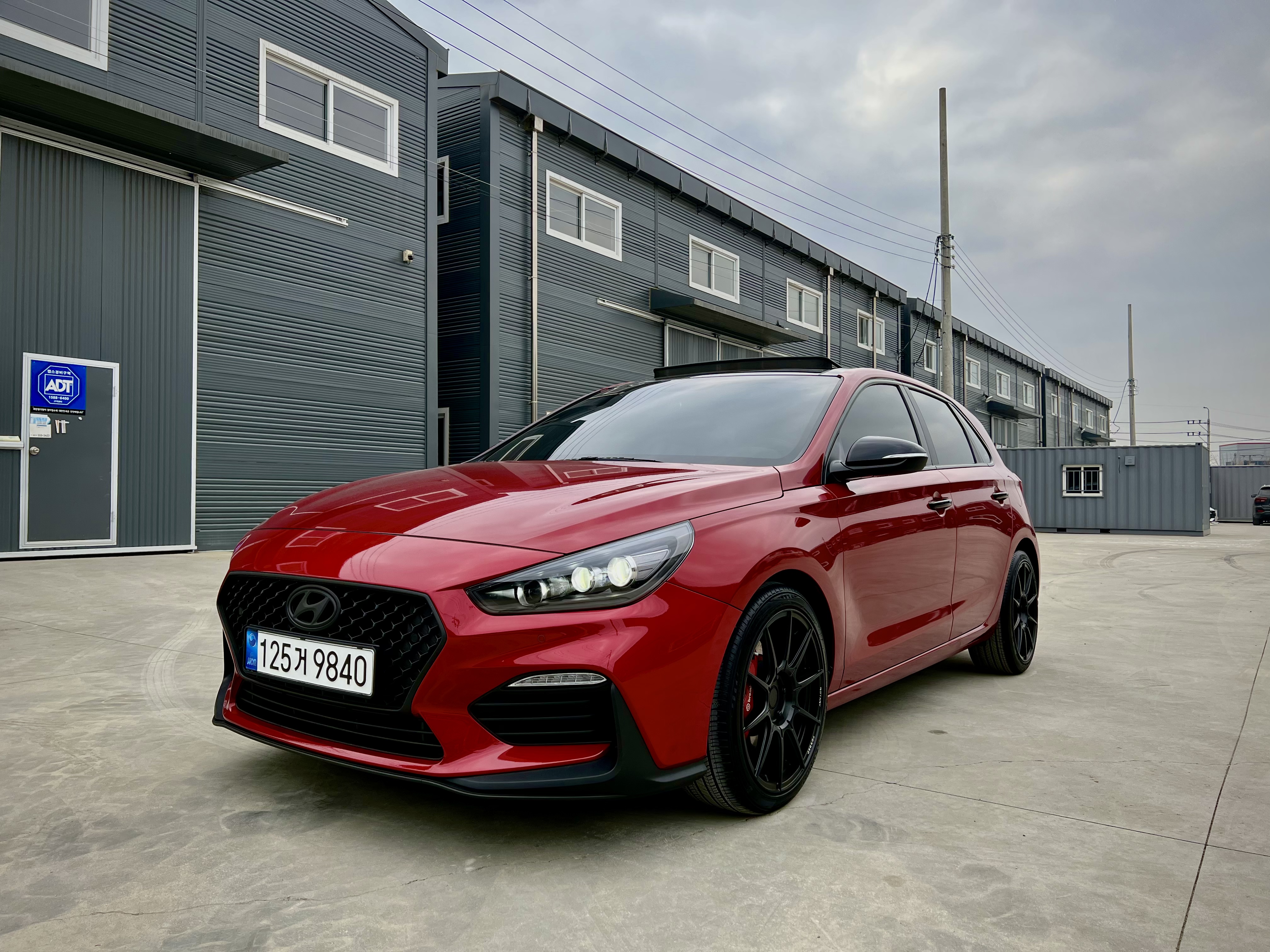  i30 PD 1.6T 엔라인 범퍼 및 디퓨저 등 외관 튜닝