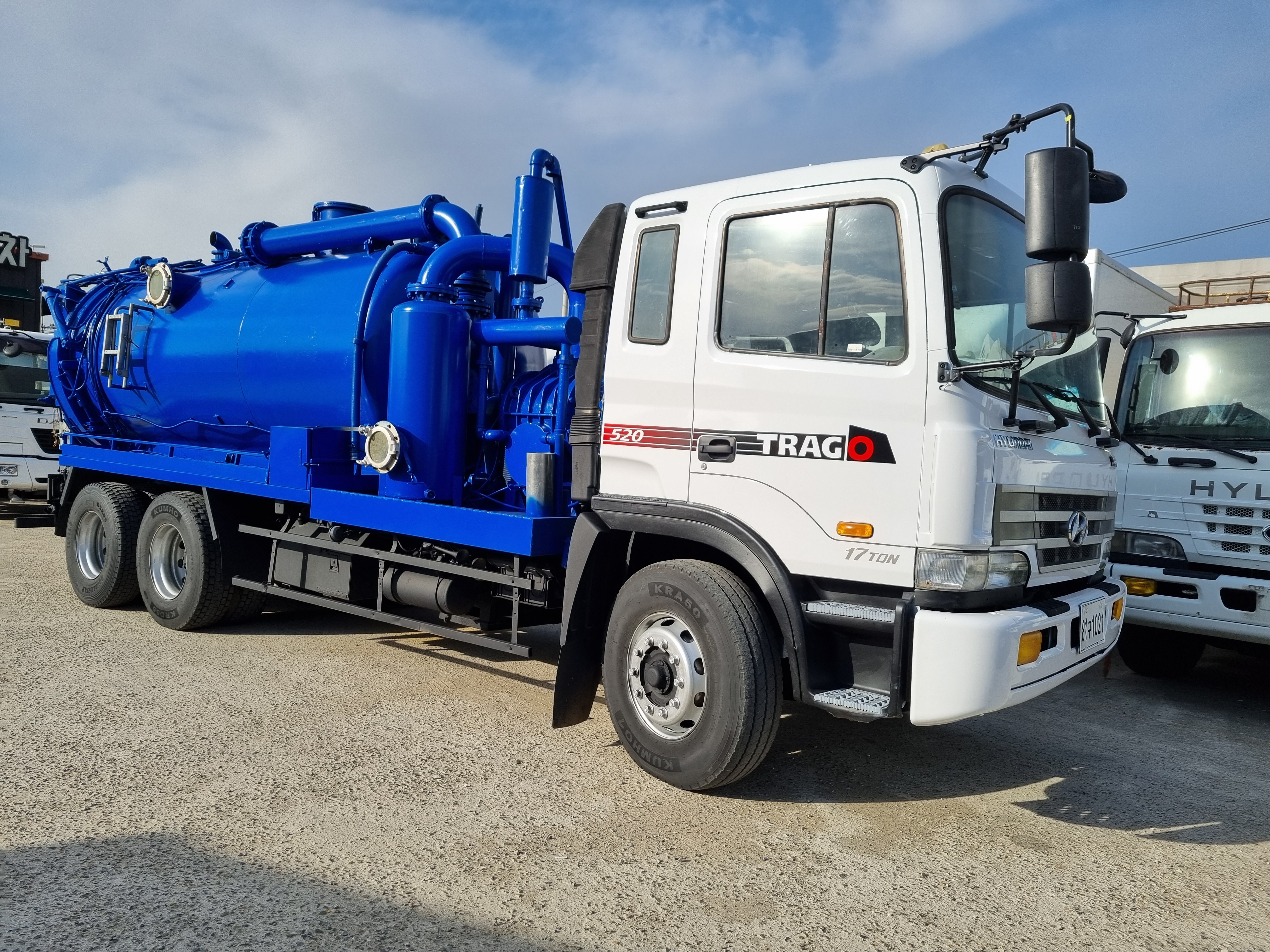  복합식하수구준설차 허가용준설차 2003.336만키로특트럭 www.specialtruck.co.kr