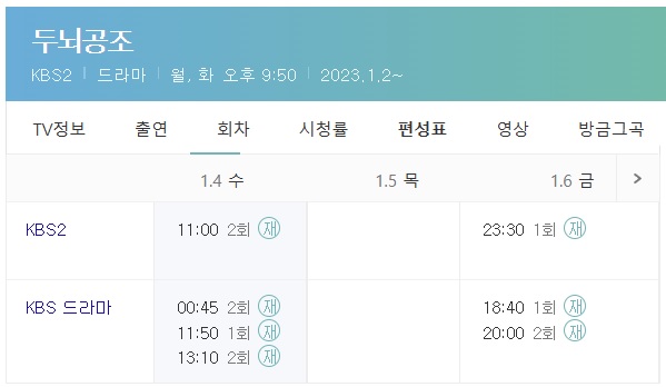  두뇌공조 재방송 2회 줄거리 등장인물 차태현 정용화 뇌과학 수사극
